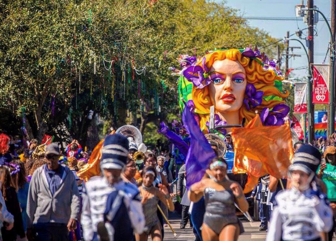 Krewe of Iris Mardi Gras New Orleans