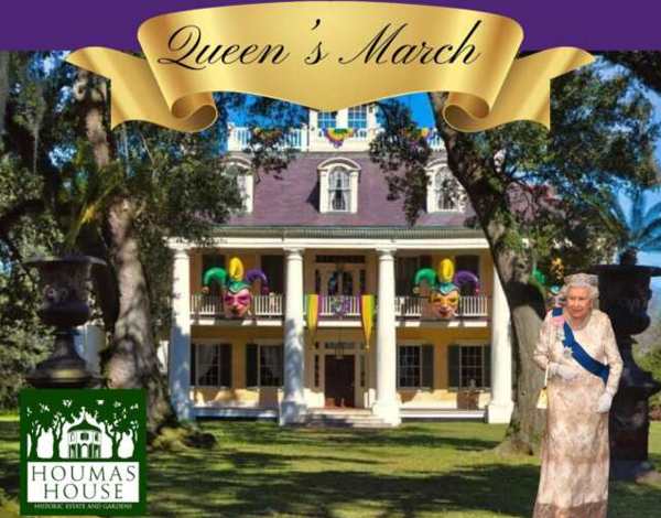 Second Annual Queen’s March at Houmas House